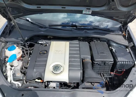 2008 Volkswagen Jetta Wolfsburg Edition из США, поврежденный, VIN 3VWRJ71K48M120046